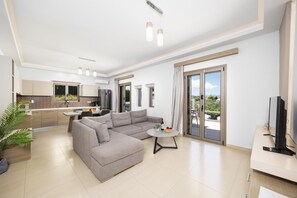 Living area - Villa Vatia 2 - Two Bedroom Villa, Sleeps 6 (Ionian Islands)