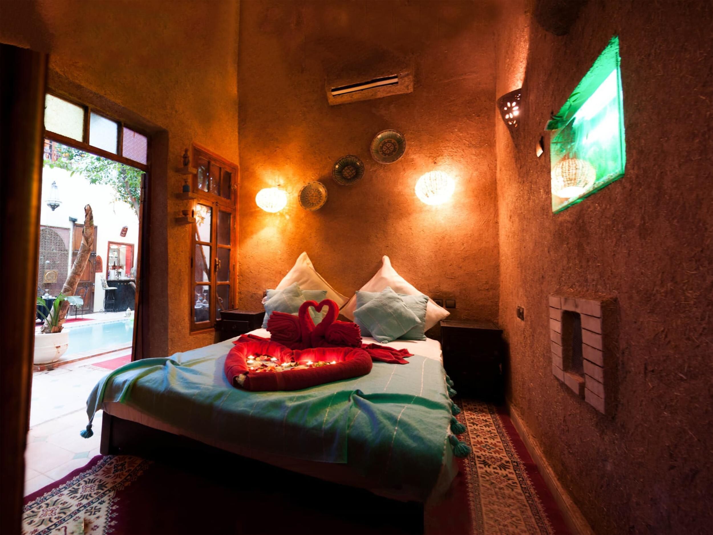 Deluxe Double Room, Ensuite, Pool View | Premium bedding, soundproofing, iron/ironing board (on request)
