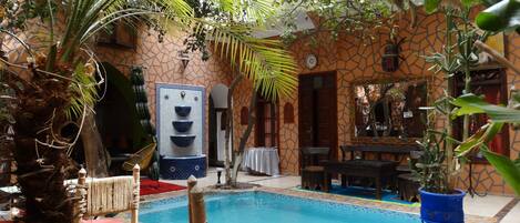 Entrada de la propiedad