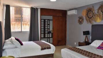 Apartamento familiar, vistas a la ciudad | Tabla de planchar con plancha y wifi gratis