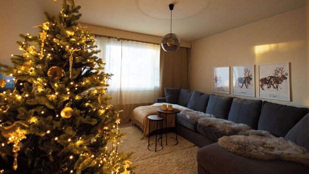 Unclassified image, 1 of 19, button - Magical and Cosy apartment with tree views from every window! (Rovaniemi)