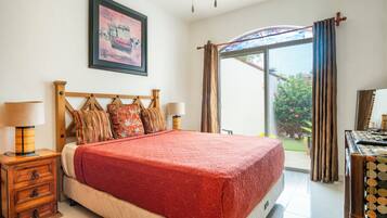 Family Villa, Garden View | 3 bedrooms, in-room safe, free WiFi, bed sheets