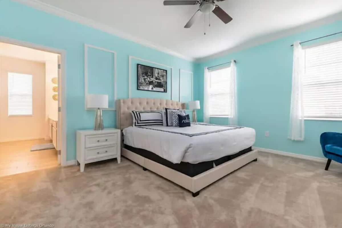 Chambre Double Deluxe, 1 trÚs grand lit, non-fumeur, salle de bains privée