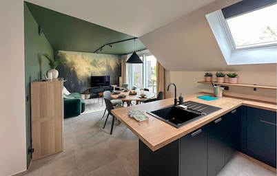 2 bedroom beautiful apartment in Bièvre