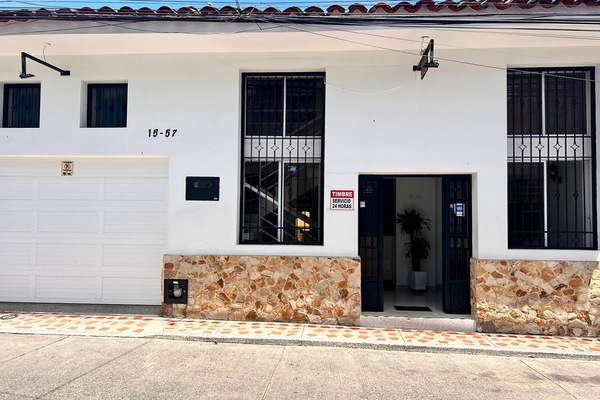 Fachada da propriedade