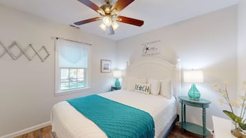 2 多间卧室、床单