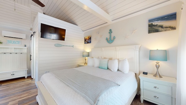 1 bedroom, bed sheets