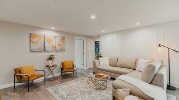 Smart TV, video games, foosball, offices