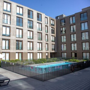 Seasonal outdoor pool