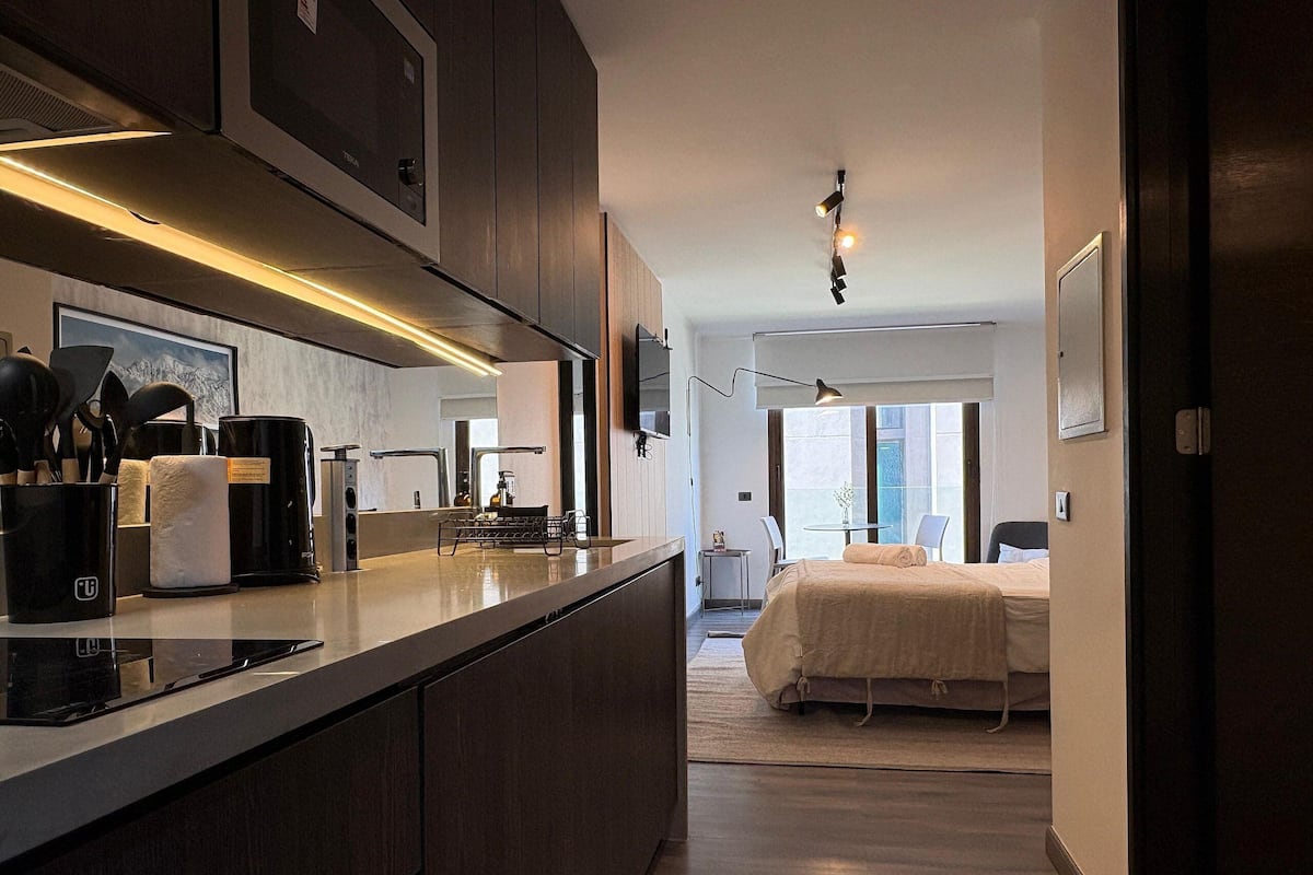 Comfort Apartment | Premium bedding, memory-foam beds, soundproofing, iron/ironing board