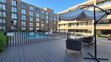 Seasonal outdoor pool