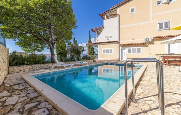 Una piscina climatizada
