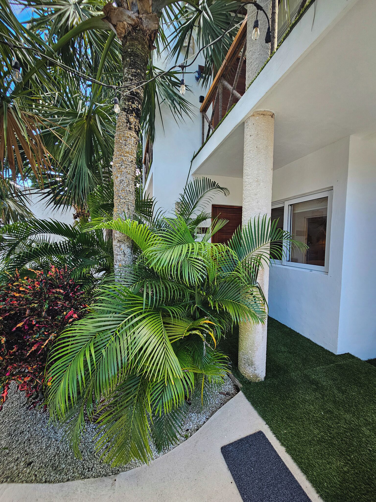 Departamento, vista al jardín | Terraza o patio