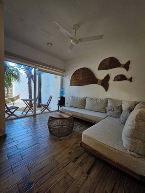 Apartment, Garden View | Living area