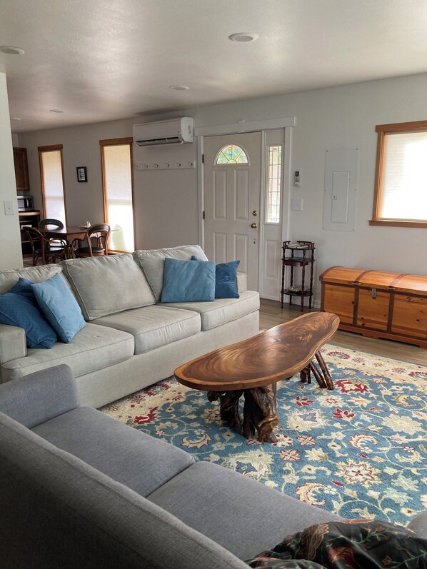 TV connectée, cheminée