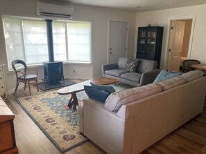 TV connectée, cheminée