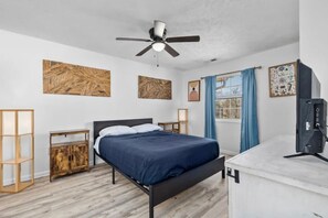 2 多间卧室、WiFi、床单