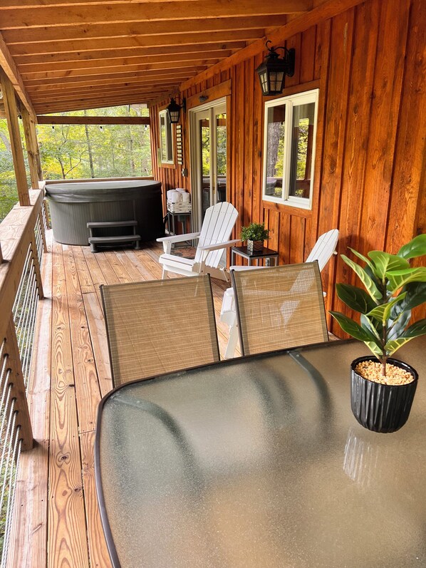 Baignoire à remous extérieure