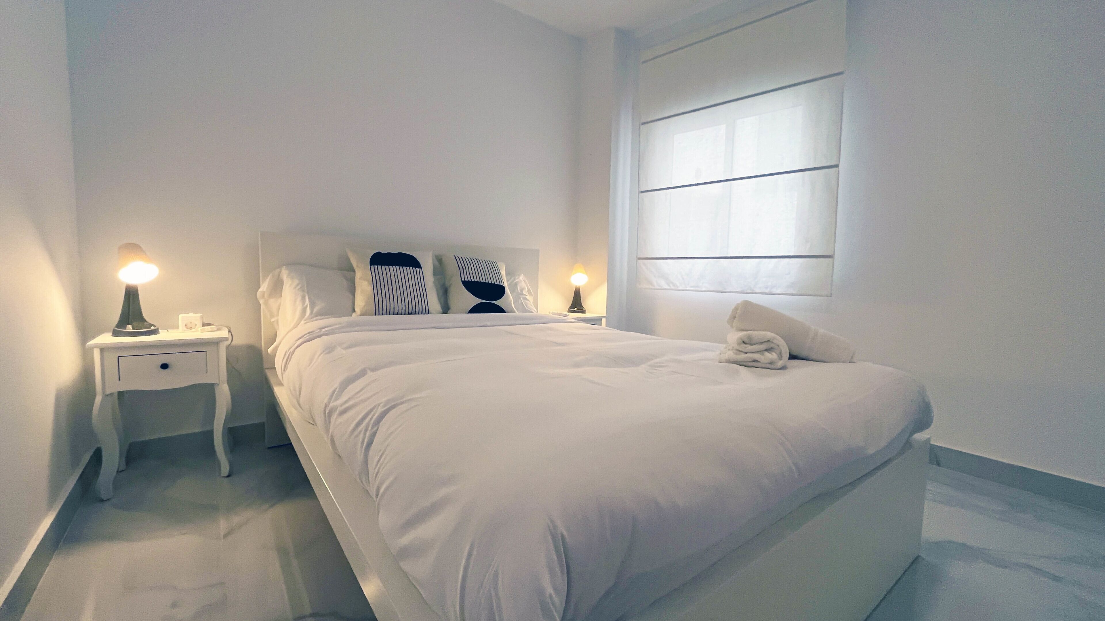 Desk, iron/ironing board, travel crib, free WiFi