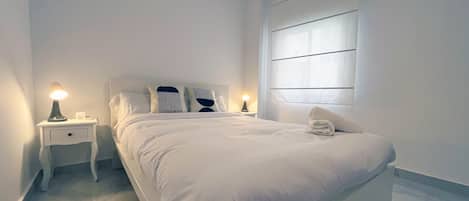 Desk, iron/ironing board, travel cot, free WiFi