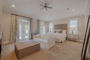 4 bedrooms, iron/ironing board, travel crib, WiFi