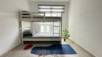 2 bedrooms, WiFi, bed sheets