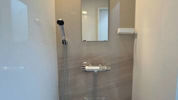 Hair dryer, towels