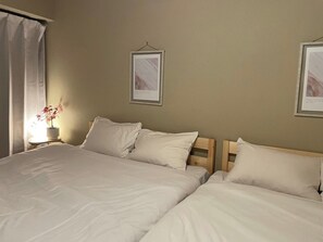 2 chambres, accès au Wi-Fi (inclus), literie fournie