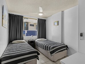 Apartment, 3 Bedrooms, Ocean View | 3 bedrooms, iron/ironing board, free WiFi - Waterfront at Wyuna (Burleigh Heads)