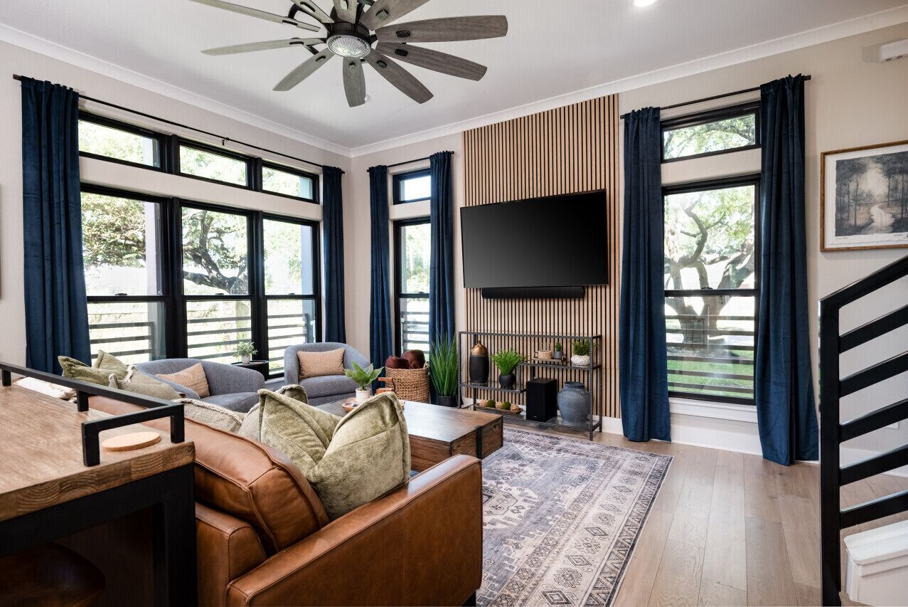 Smart-TV og stereoanlegg