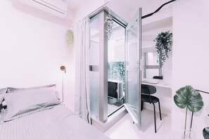 아파트, 침실 1개, 금연 | 1 개의 침실, 책상, 다리미/다리미판
