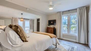 2 bedrooms, iron/ironing board, travel crib, WiFi