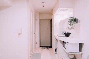 公寓, 1 間臥室, 非吸煙房 | 私人小型廚房 | 小冰箱、微波爐、爐台、鍋具/餐盤/廚房用品