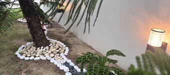 7pax 2-bedroom house with WiFi and AC in lovely Bukit Mertajam@Near AEON
