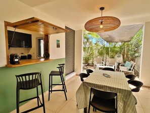 Opções para refeição ao ar livre