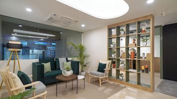 Lobby sitting area