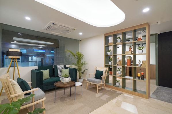 Lobby sitting area