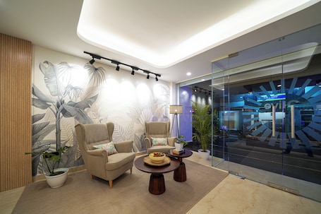 Entrada interior. Olive Hotel Mahadevapura by Embassy Group