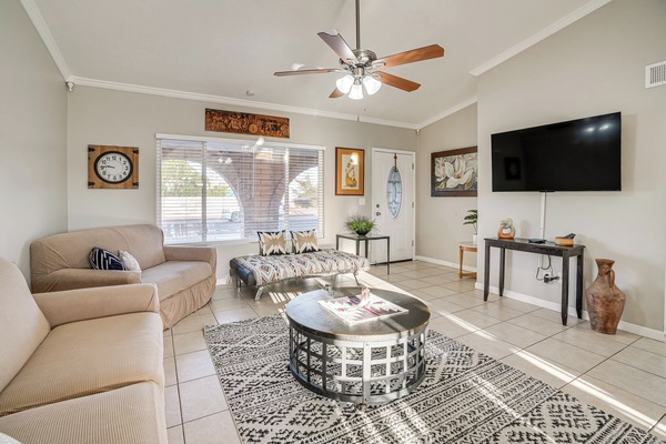 Peoria Vacation Rental | 3BR | 2BA | 1 Step to Enter | 1,648 Sq Ft