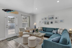 Smart TV, video games, DVD player, table football