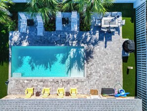 Außenpool, beheizter Pool