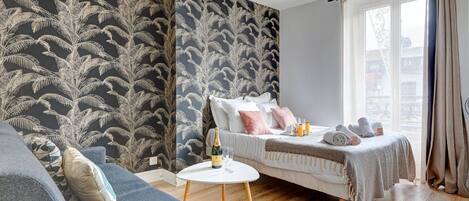 1 Schlafzimmer, Internetzugang, Bettwäsche