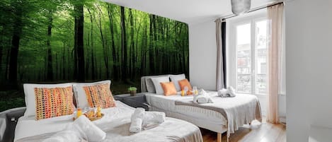 1 bedroom, Internet, bed sheets