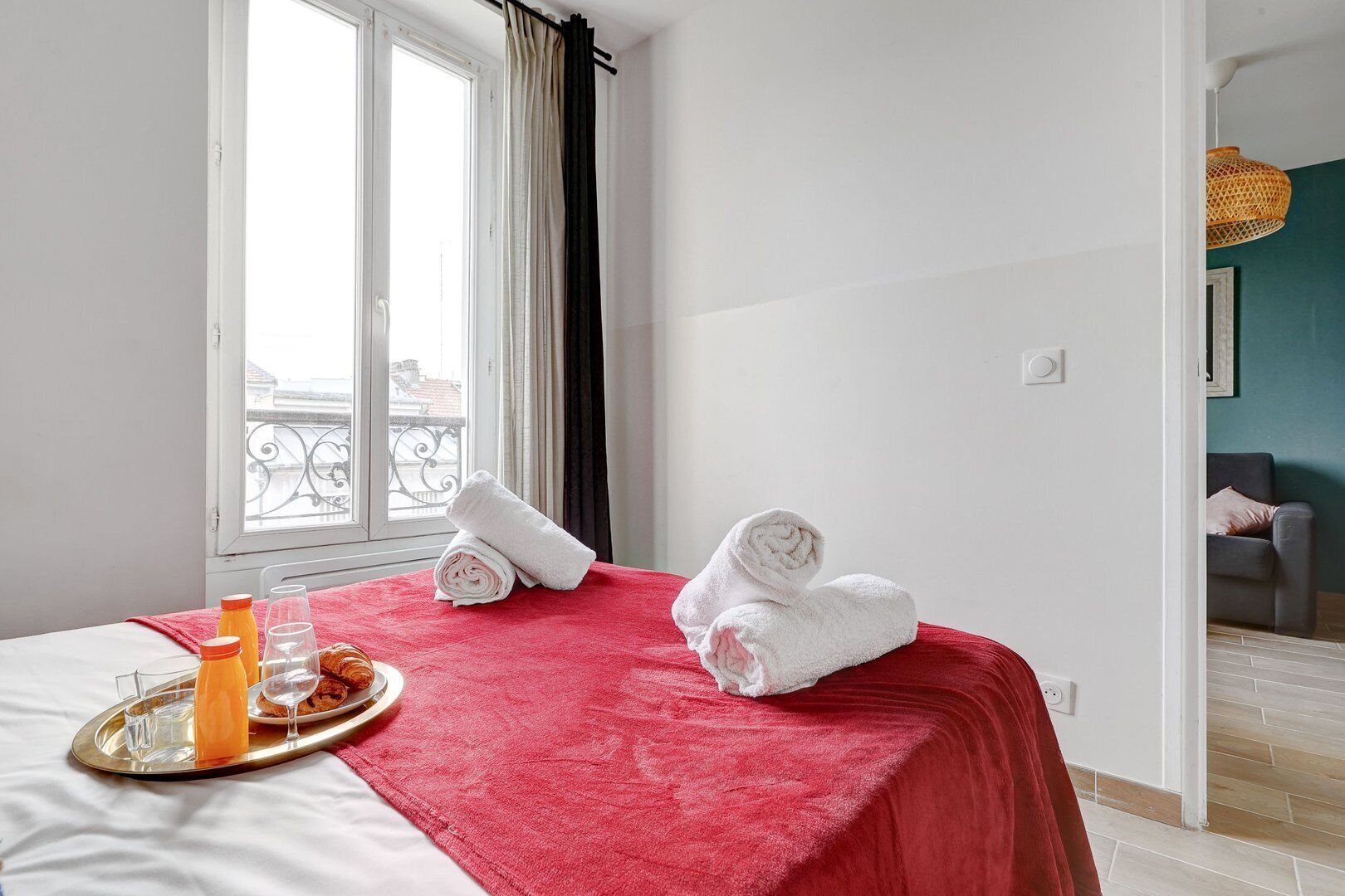 1 chambre, Wi-Fi, draps fournis