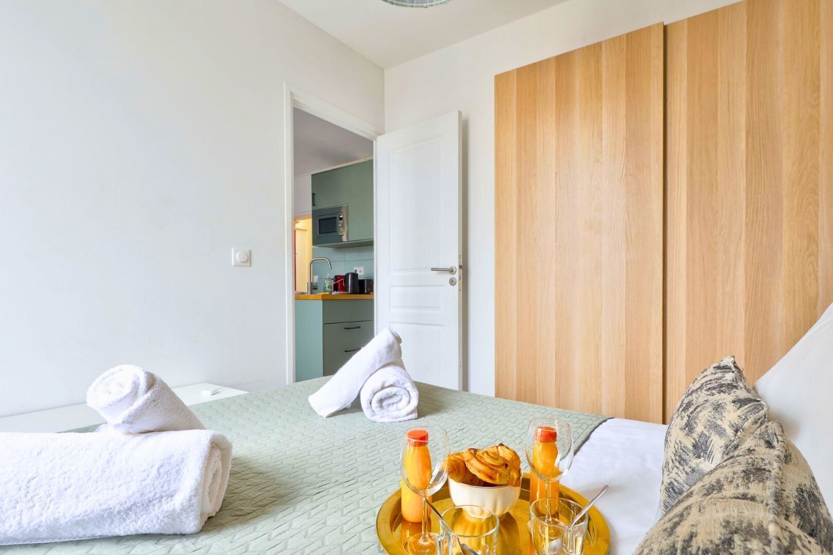 1 chambre, Wi-Fi, draps fournis