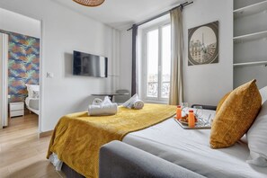 1 camera, Wi-Fi, lenzuola