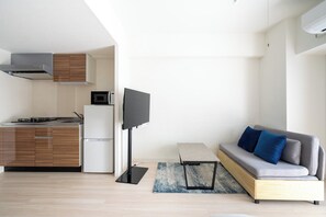 1 室のベッドルーム、WiFi (無料)、ベッドシーツ