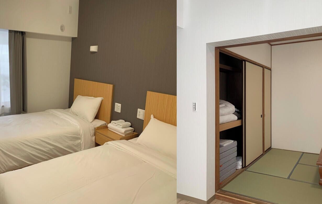 Business Suite, 2 Bedrooms, Garden View | Premium bedding, laptop workspace, blackout drapes, iron/ironing board