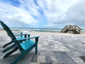 Aan het strand
