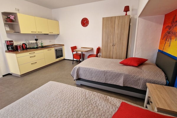 1 Schlafzimmer, kostenloses WLAN, Bettwäsche